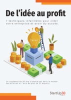 De lidée au profit - Livre